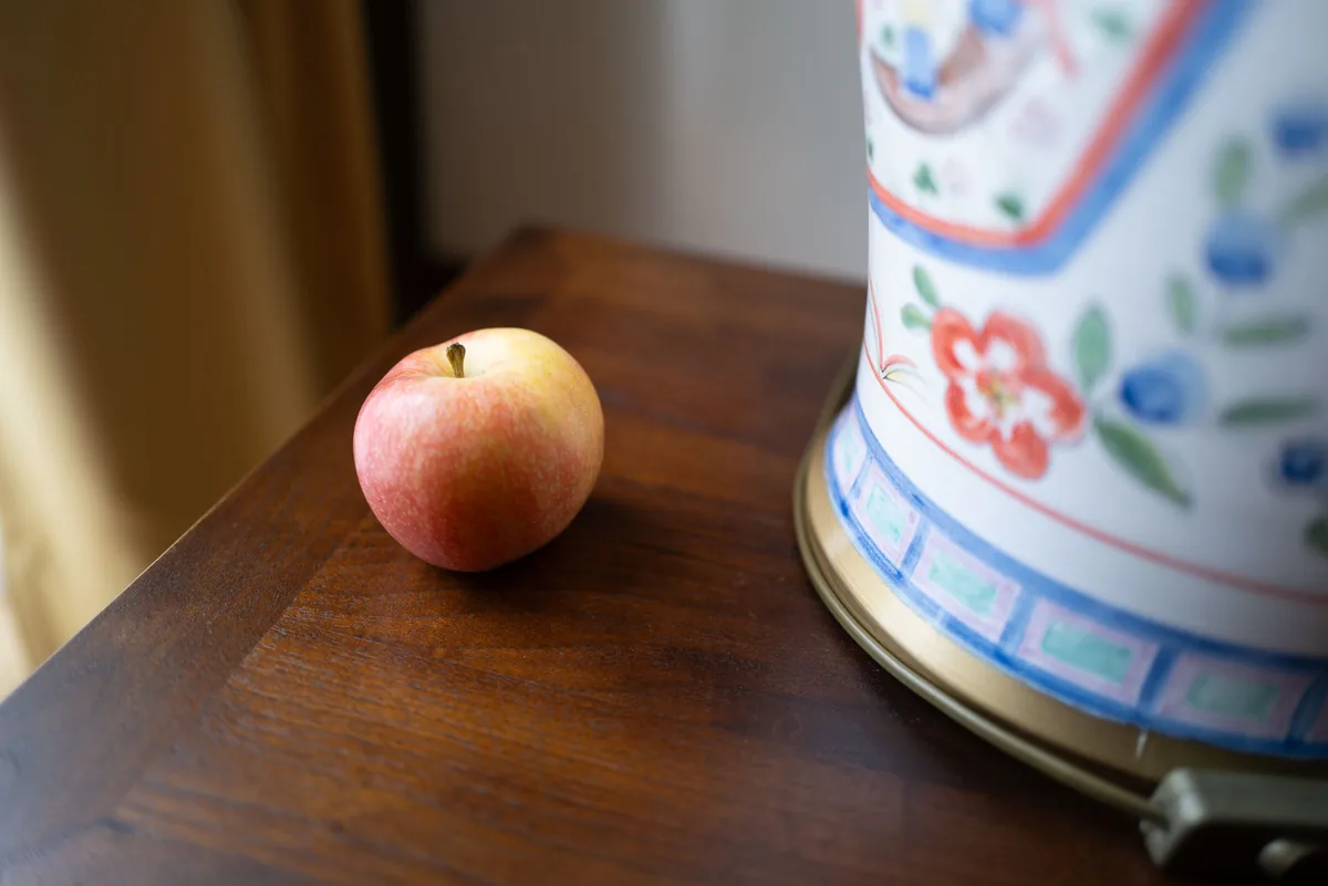 Apple and Ceramic Lamp, Berlin Observations 2022