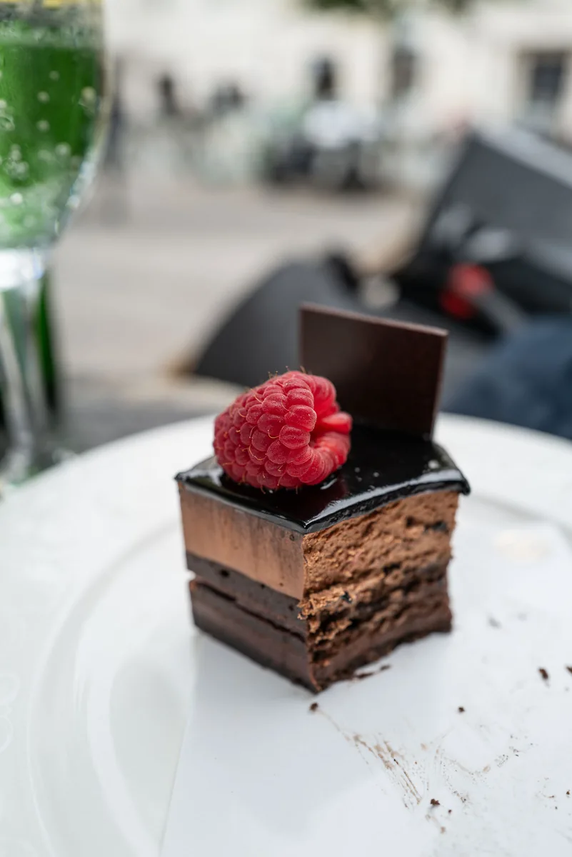 Chocolate Dessert Detail, Berlin Observations 2022